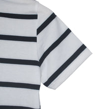 Cargar imagen en el visor de la galería, Camiseta Blanca con Rayas Negras (Manga)