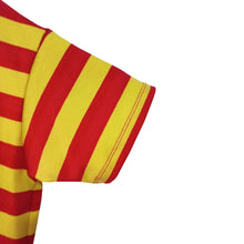 Cargar imagen en el visor de la galería, Camiseta de Rayas Rojas y Amarillas