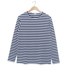 Cargar imagen en el visor de la galería, Buzo de Rayas Azules y Blancas para Hombre