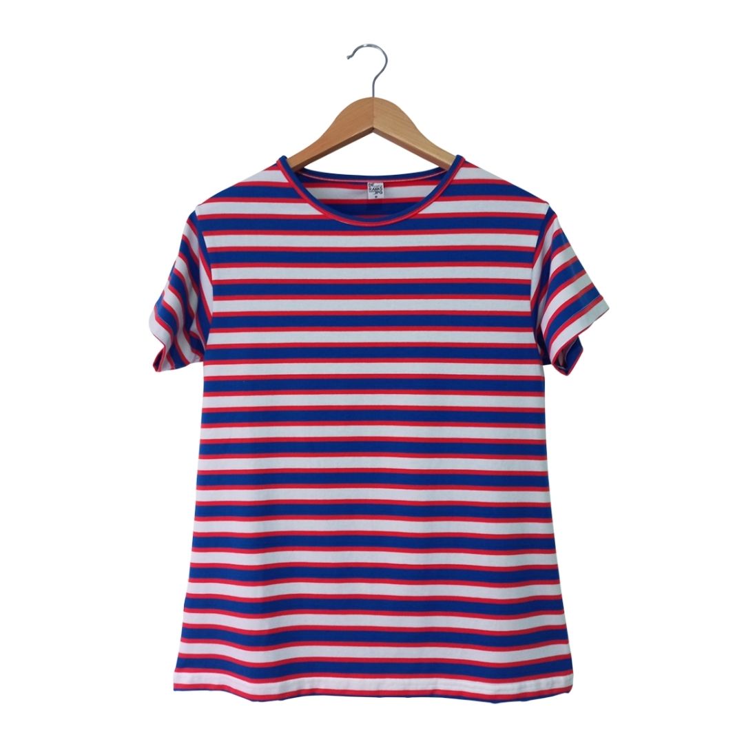 Rayas Rojas Camiseta Rayas Multicolor Camiseta Infantil Gondolero
